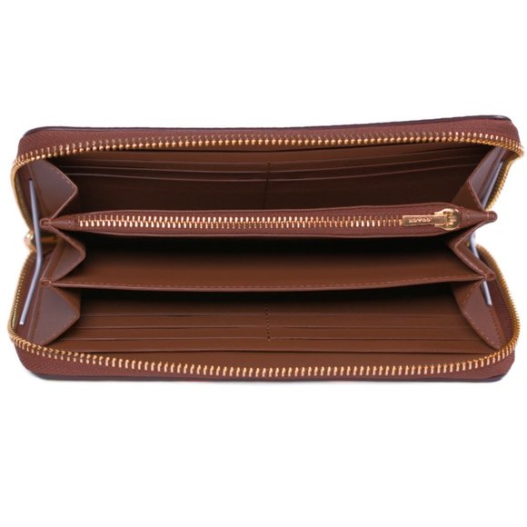 Coach Signature Rainbow Long Zip Wallet Wristlet - Picture 2 of 2